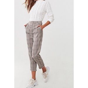 BNWT Forever 21 plaid pants